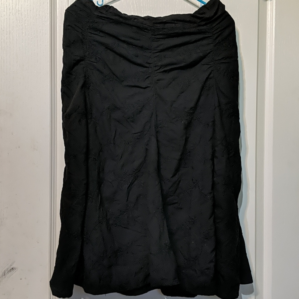 Morbid Threads skirt floral L punk goth vintage